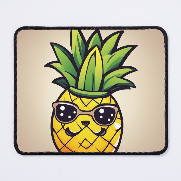 Item preview, Cute Pineapple Fruit Cartoon Vector Icon Illustration designed and sold by hjian8219.