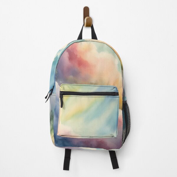 Item preview, Watercolor Sugar Cotton Clouds Background designed and sold by hjian8219.