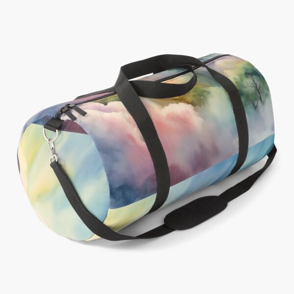 Item preview, Watercolor Sugar Cotton Clouds Background designed and sold by hjian8219.