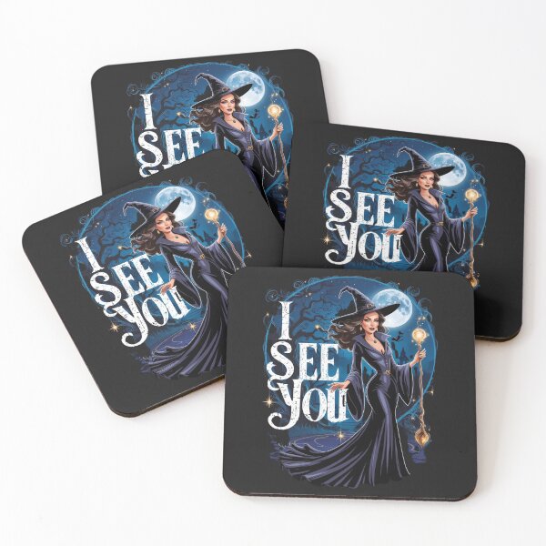 Item preview, Enchanting Brunette Witch in Mystical Moonlit Scene designed and sold by TshirtTown77.