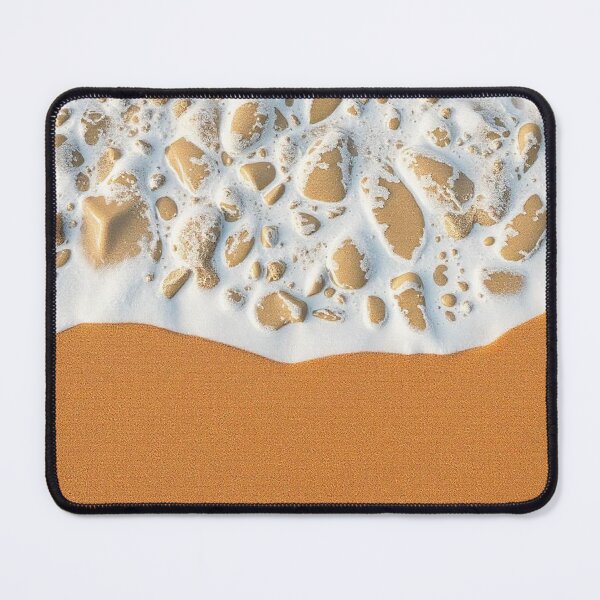 Item preview, Beach Texture with Golden Sandy Waves designed and sold by hjian8219.