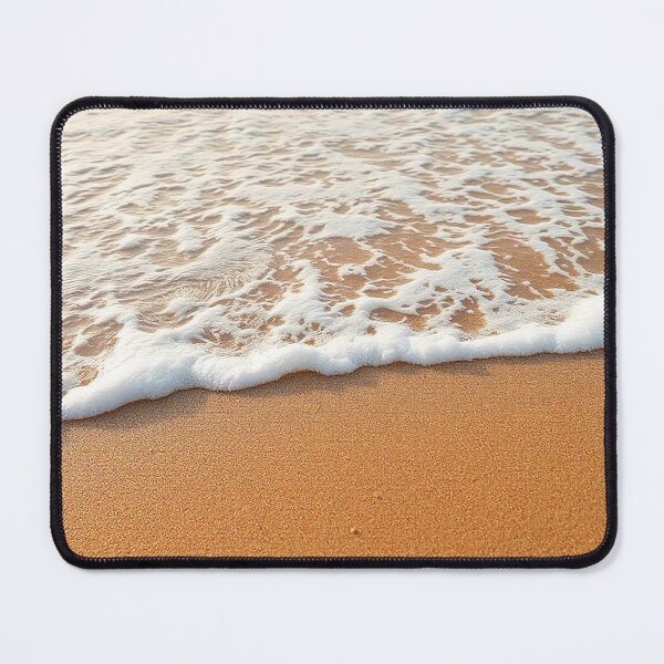 Item preview, Beach Texture with Golden Sandy Waves designed and sold by hjian8219.