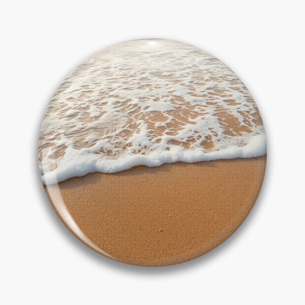 Item preview, Beach Texture with Golden Sandy Waves designed and sold by hjian8219.