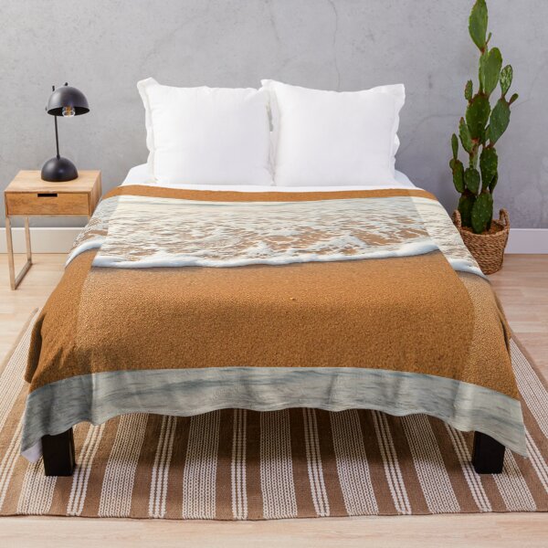 Item preview, Beach Texture with Golden Sandy Waves designed and sold by hjian8219.