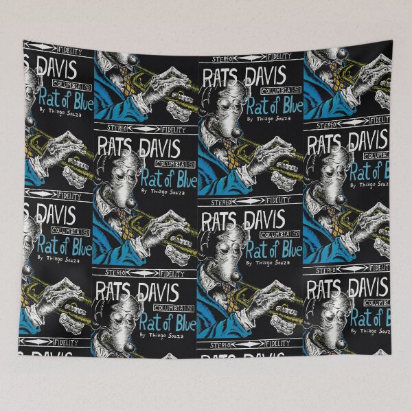 Item preview, RATS DAVIS - MILES DAVIS designed and sold by ThiagoSouzaRats.