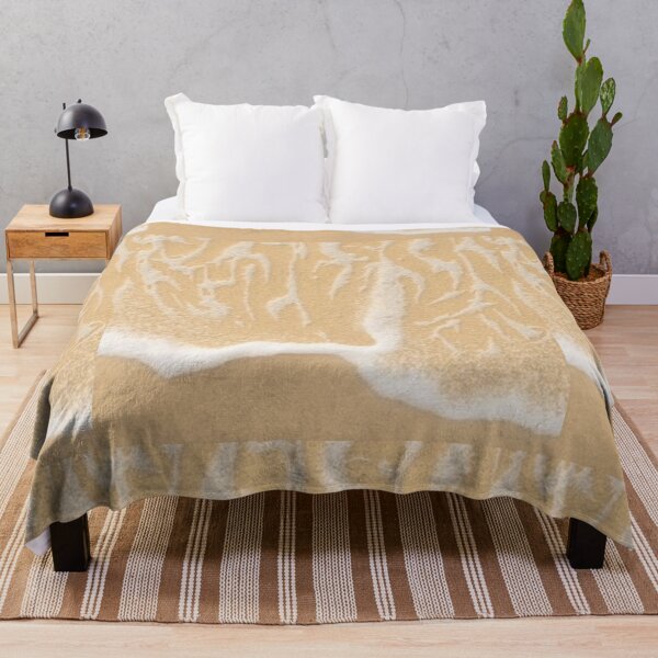 Item preview, Beach Texture with Golden Sandy Waves designed and sold by hjian8219.