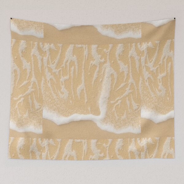 Item preview, Beach Texture with Golden Sandy Waves designed and sold by hjian8219.