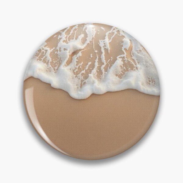 Item preview, Beach Texture with Golden Sandy Waves designed and sold by hjian8219.