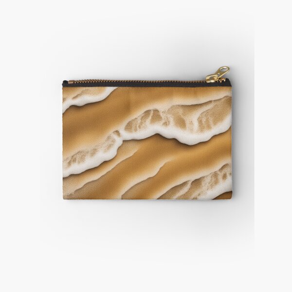 Item preview, Beach Texture with Golden Sandy Waves designed and sold by hjian8219.