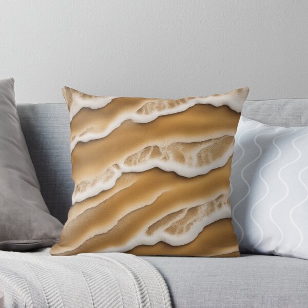 Item preview, Beach Texture with Golden Sandy Waves designed and sold by hjian8219.