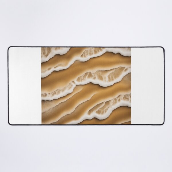 Item preview, Beach Texture with Golden Sandy Waves designed and sold by hjian8219.