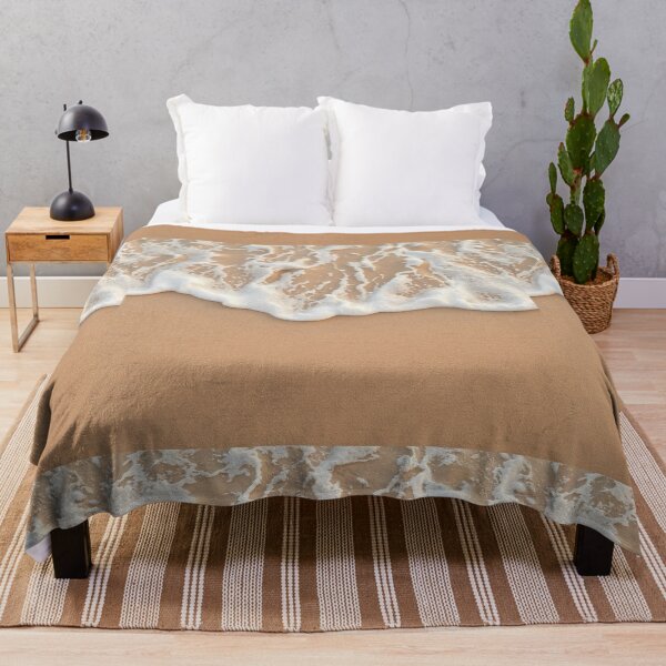 Item preview, Beach Texture with Golden Sandy Waves designed and sold by hjian8219.