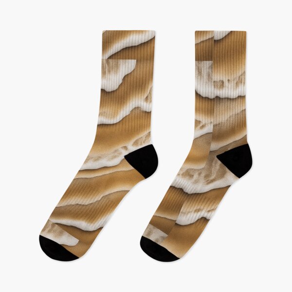 Item preview, Beach Texture with Golden Sandy Waves designed and sold by hjian8219.