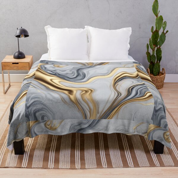 Item preview,  Realistic Liquid Marble Background with Gold designed and sold by hjian8219.