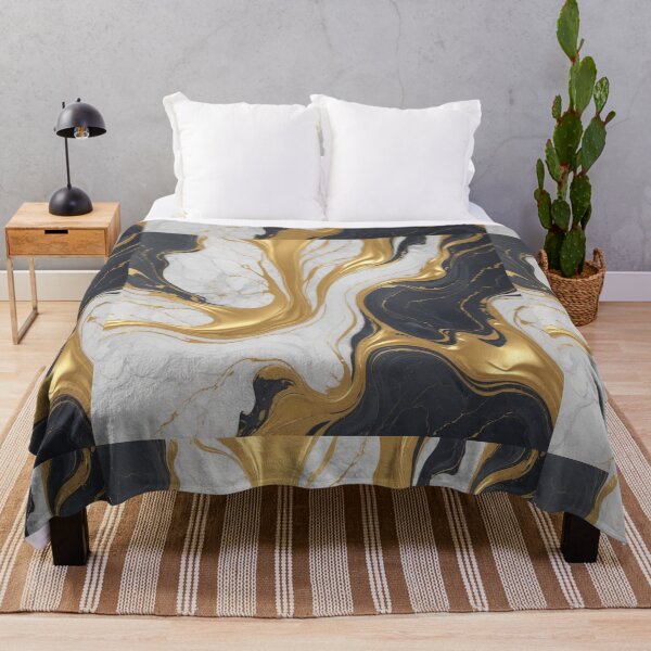 Item preview,  Realistic Liquid Marble Background with Gold designed and sold by hjian8219.