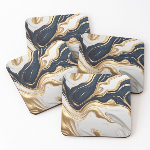 Item preview,  Realistic Liquid Marble Background with Gold designed and sold by hjian8219.
