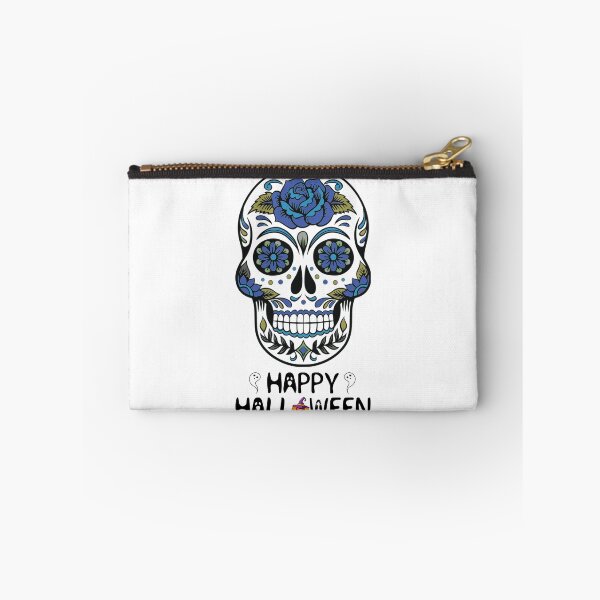 Item preview, Happy Halloween, Floral skull, skull, Skulls designed and sold by LissethsWorld.