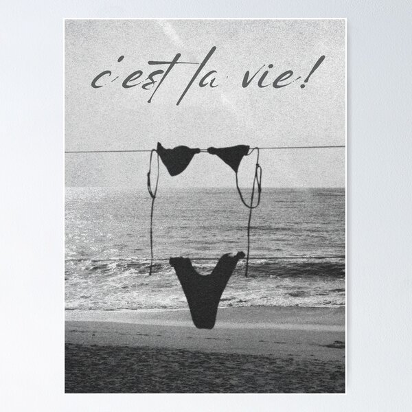 Vista previa del artículo con la obra «¡Así es la vida!», diseñado y vendido por LilySanocki.