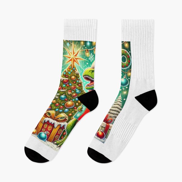 Item preview, Jurassic Jolly: A Dinosaur's Christmas Celebration designed and sold by damiansart.