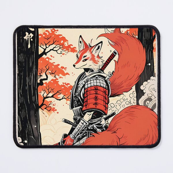 Item preview, Japanese Art | Samurai Fox 01 designed and sold by D-Mente.