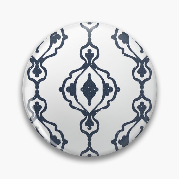 Item preview, Dacha Arabesque Pattern - Snow + Dusk designed and sold by Irene Estelle.