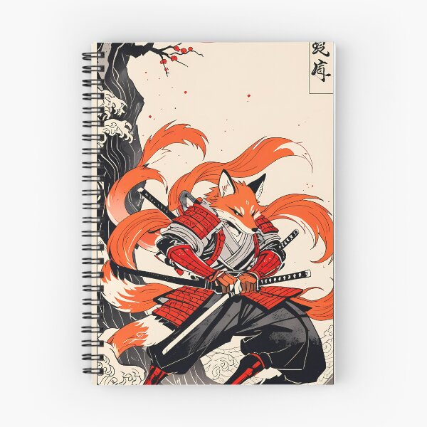 Item preview, Japanese Art | Samurai Fox 02 designed and sold by D-Mente.