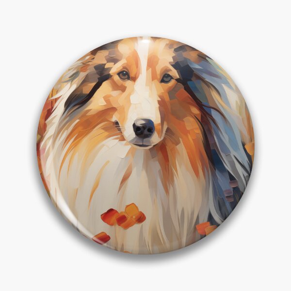 Item preview, Autumn Collie Portrait designed and sold by Samuelsboro.