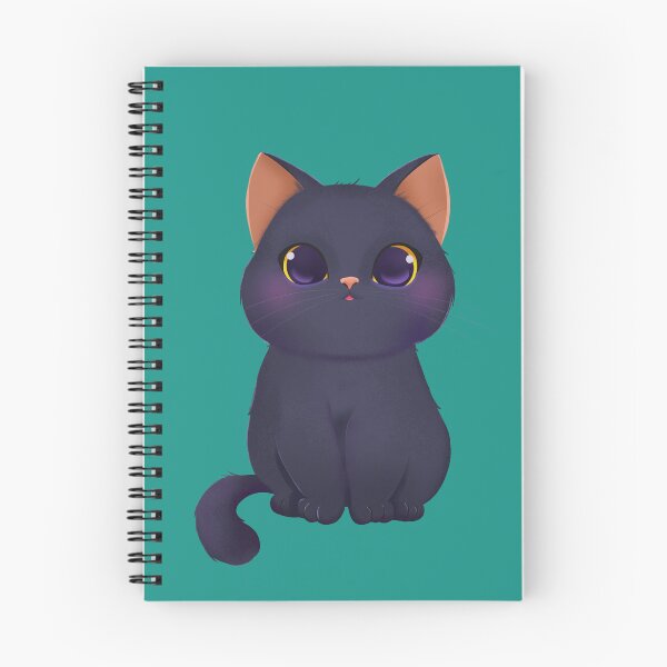 Item preview, black kitten designed and sold by inariart.