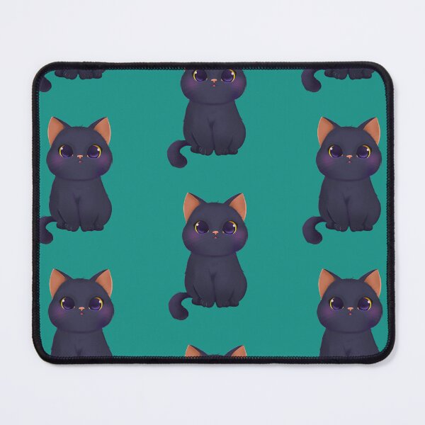 Item preview, black kitten designed and sold by inariart.
