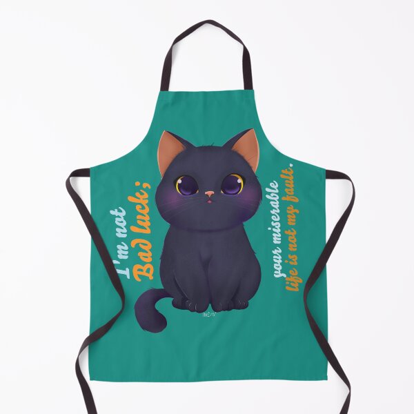 Item preview, black kitten designed and sold by inariart.