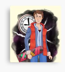 Marty Mcfly Canvas Print