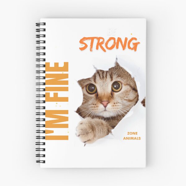 Item preview, I'm fine be strong  designed and sold by Omikook.