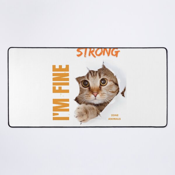 Item preview, I'm fine be strong  designed and sold by Omikook.