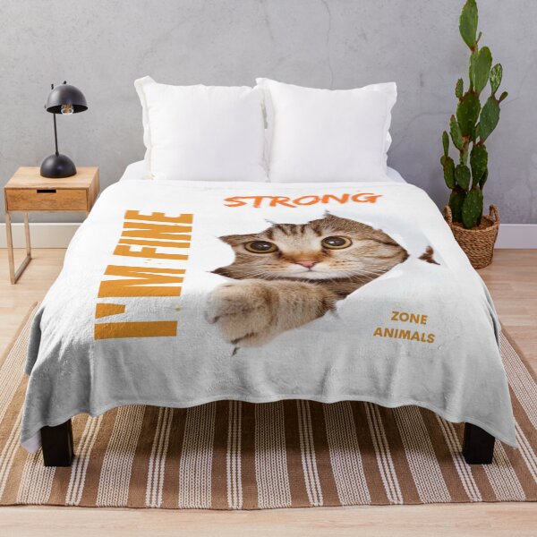 Item preview, I'm fine be strong  designed and sold by Omikook.
