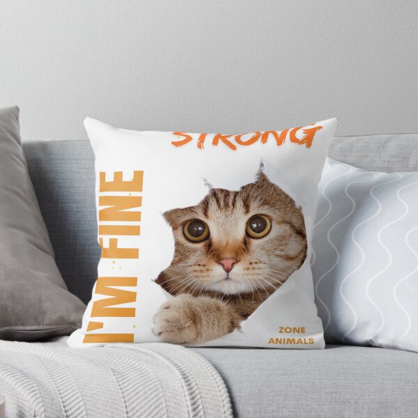 Item preview, I'm fine be strong  designed and sold by Omikook.