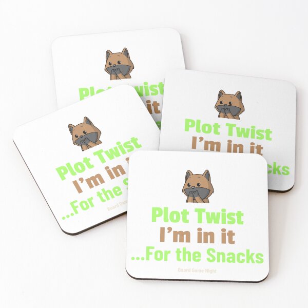 Item preview, "Plot Twist, I'm in it for the Snacks: Board Game Night" designed and sold by BestMerchnTees.
