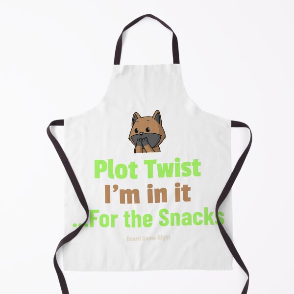 Item preview, "Plot Twist, I'm in it for the Snacks: Board Game Night" designed and sold by LettsMerchntees.
