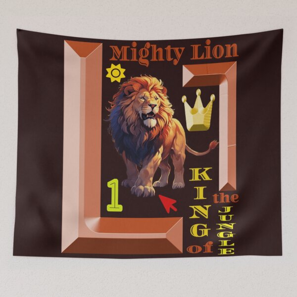 Item preview, Strong Mighty Lion designed and sold by PierreAlbijanic.