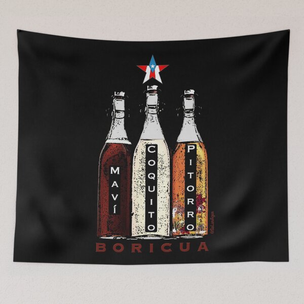 Item preview, Boricua Mavi, Coquito, Pitorro Puerto Rico Traditional Drinks designed and sold by SoLunAgua ..