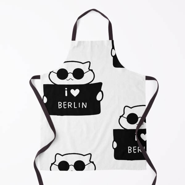 Item preview, I LOVE BERLIN | Cute Cat Illustration | Handwritten-style Font designed and sold by RM-Journey.
