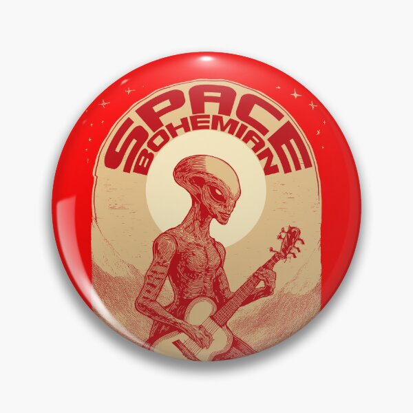Item preview, Space Bohemian: Alien Acoustic Journey designed and sold by ironpalette.