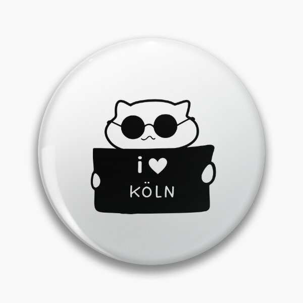 Item preview, I LOVE KÖLN | Cute Cat Illustration | Handwritten-style Font designed and sold by RM-Journey.