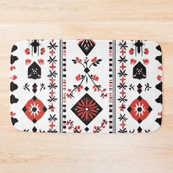 Item preview, Slavic Ethnic Floral Symphony designed and sold by Pujo Design.