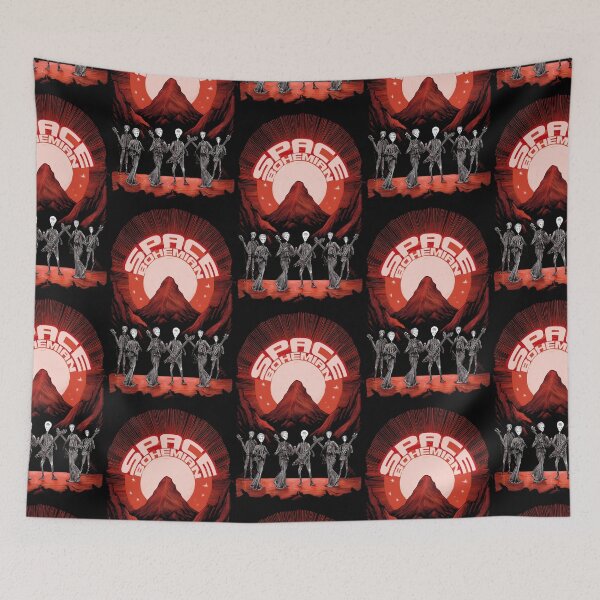 Item preview, Alien Band Under Cosmic Skies: Space Bohemian designed and sold by ironpalette.