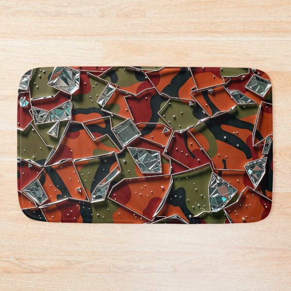 Item preview, Abstract Camouflage Shattered Glass Crystals Pattern Design designed and sold by TheArtOfPat.