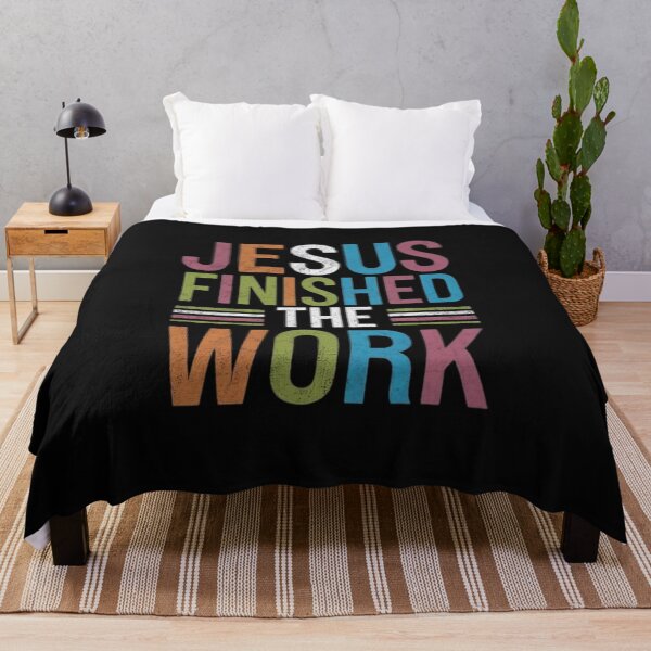 Item preview, Jesus Finished the Work designed and sold by Faithloveshop.