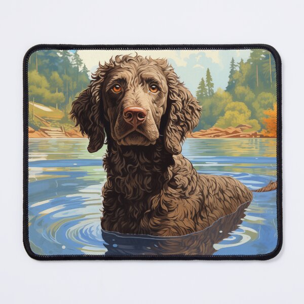 Item preview, Curly coated Retriever designed and sold by Samuelsboro.