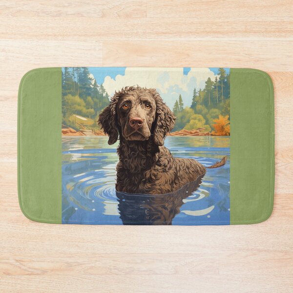 Item preview, Curly coated Retriever designed and sold by Samuelsboro.