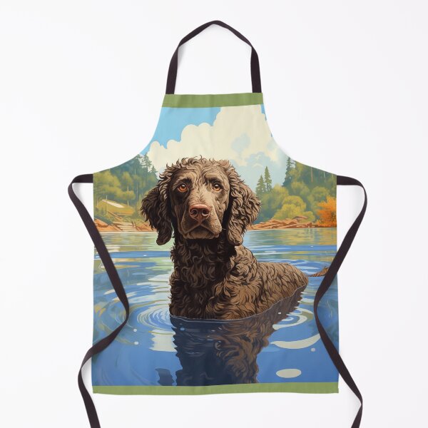 Item preview, Curly coated Retriever designed and sold by Samuelsboro.