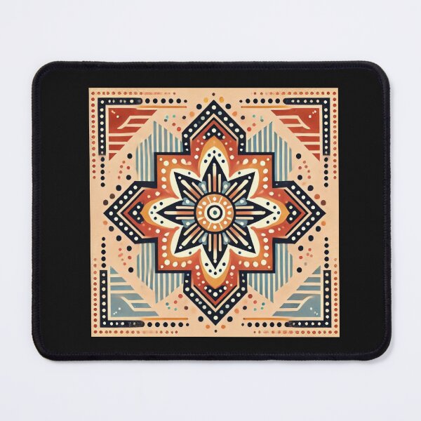 Item preview, Tribal Polynesian Abstract Sunshower Desert Pink Design designed and sold by TribalioDesigns.